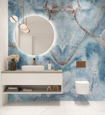 MISKA WC PODWIESZANA, QFS, GLAMOUR INVENA TREND RYFL  DESK WOLNOOP