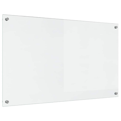 Panel kuchenny przezroczysty 100 x 60 cm szkło hartowane