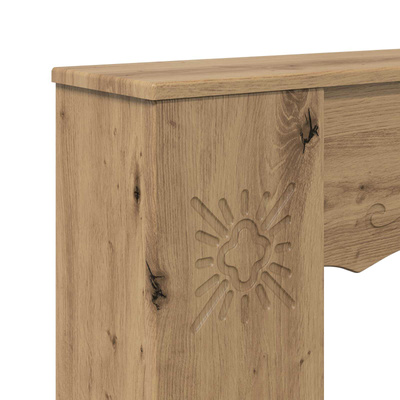 Obudowa kominka Dąb artisan 102 x 20 x 102 cm