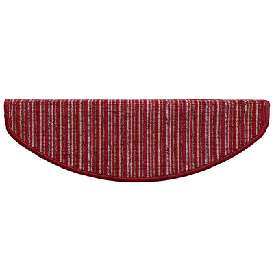 Samoprzylepne maty na schody 15 pcs Czerwony 65 x 21 x 4 cm