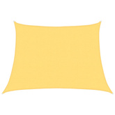 Żagiel przeciwsłoneczny, 160 g/m?, beżowy, 4/5x3 m, HDPE