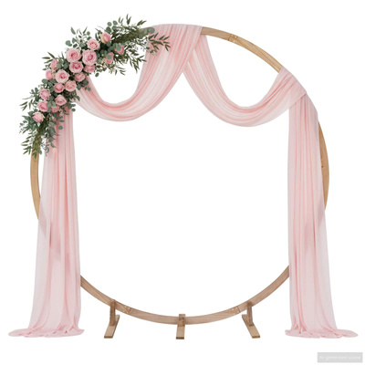 Łuk Ślubny Jasny Brąz 224 x 80 x 220 cm Lite drewno sosnowe