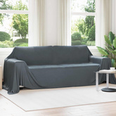 Koce narzutowe 6 pcs Ciemnoszary 350 x 270 cm Polar