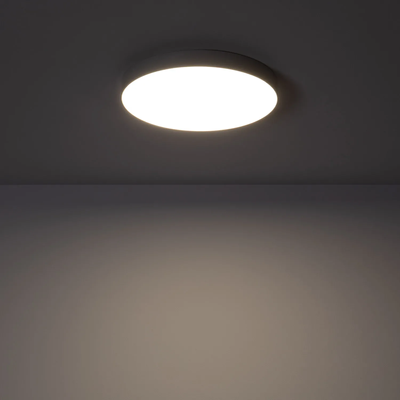 Plafon Łazienkowy LED 19W Okrągły Szary 18cm Ściemnialny Abruzzo Uno