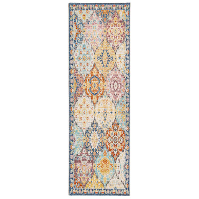 vidaXL Dywan ARBIZU do pomieszczeń i na zewnątrz, vintage, 80x250 cm