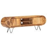 Szafka pod TV, 140x30x45 cm, lite drewno sheesham vidaXL