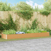 Podniesiona rabata ogrodowa 390 x 100 x 36 cm