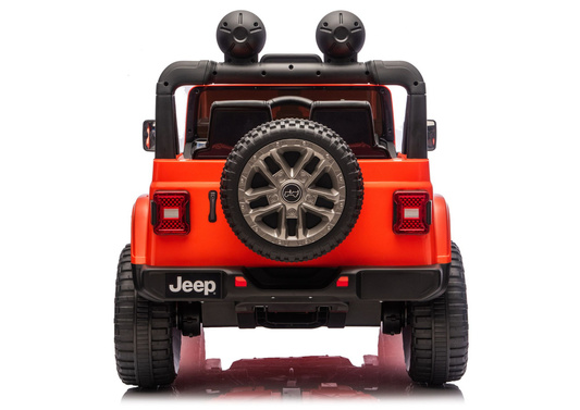 Pojazd Na Akumulator Jeep Rubicon 4x4 DK-JWR556 4x200W 24V Pomarańczowy