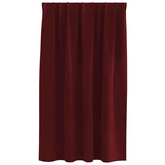Zasłony zaciemniające 2 pcs Czerwone wino 140 x 140 cm Aksamit