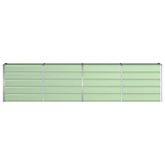 Donica Zielony 320 x 40 x 75 cm Stal