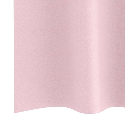 Firany blackout z kółkami 2 pcs Dziecięcy róż 140 x 140 cm