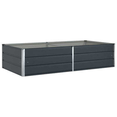 Donica Antracyt 195 x 100 x 45 cm Stal Galwanizowana