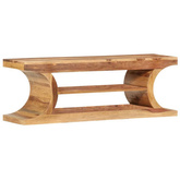 vidaXL Szafka pod TV, 118x30x40 cm, lite drewno sheesham model standard
