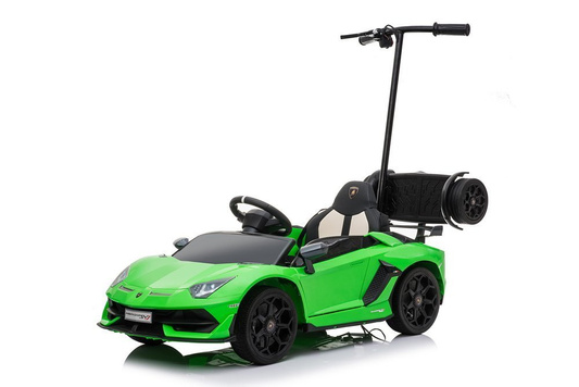 Auto  Na Akumulator Lamborghini Aventador SX2018 Zielony z Platformą