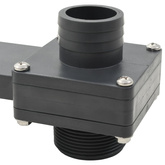 Zasuwowy zawór basenowy, 2 szt., 1,5"