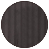 vidaXL Dywan okrągły, ciemnobrązowy, 60 cm, bambusowy
