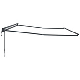 Rama markizy Z regulacją Antracyt 5 x 3 m Stal