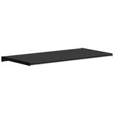Parapet okienny Czarny z rysunkiem drewna 60 x 40 x 4,5 cm PVC