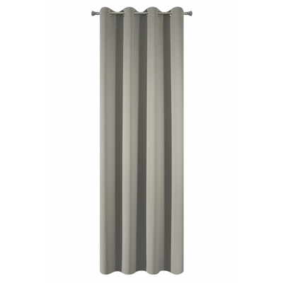 Zasłona Parisa ciemnobeżowa 140x250