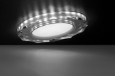 Oprawa Stropowa Oczko Candellux Ssp-25 Ch/Tr+Wh 8W Led 230V Ring Led Biały