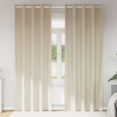 Zasłony zaciemniające 2 pcs Kremowy 140 x 225 cm Aksamit
