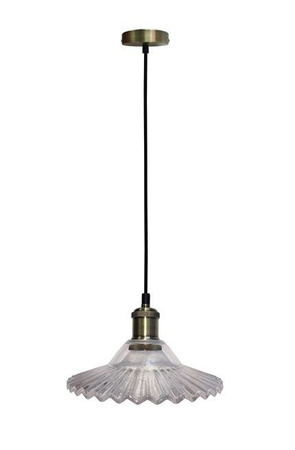 Lampa wisząca szklana 1xE27 Geneva Ledea 50101273