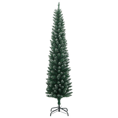 Sztuczna, smukła choinka, 150 lampek LED, 150 cm