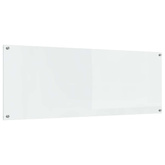 Panel kuchenny przezroczysty 110 x 40 cm szkło hartowane