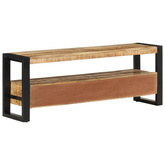 vidaXL Szafka pod TV, 120x30x45 cm, lite drewno mango
