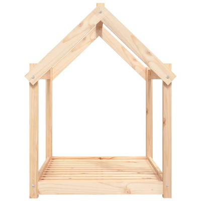 vidaXL Legowisko dla psa, 101x70x90 cm, lite drewno sosnowe