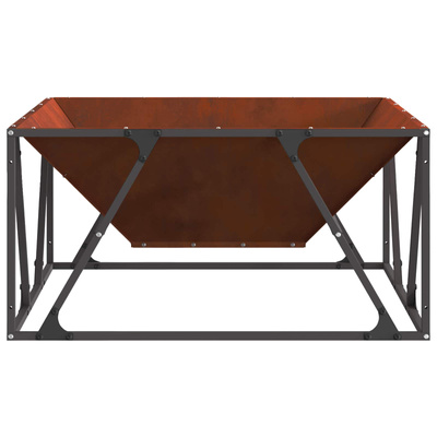 Kominek Brązowy 80 x 80 x 40 cm