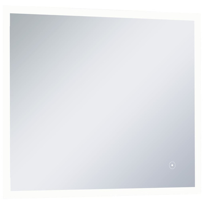 vidaXL Lustro łazienkowe z LED i czujnikiem dotykowym, 60x50 cm