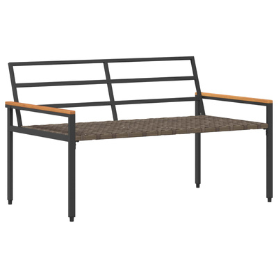 Ławka ogrodowa 2 -Seater 116 x 67,5 x 72 cm polirattan