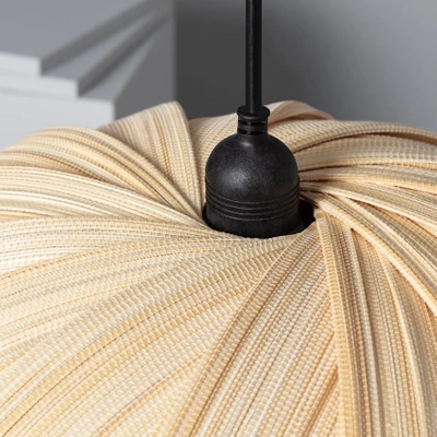 Lampa Wisząca Boho Bambusowa Zewnętrzna Abruzzo Margherita 40cm E27