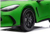 Auto Na Akumulator Mercedes GT63 AMG DKGT63 24V Cichy Silnik Matowy Zielony