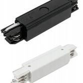 ZASILANIE ŚRODKOWE DO SZYNY 3 FAZOWEJ CZARNE BIALY