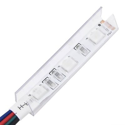 vidaXL Szafka pod TV z oświetleniem LED, biała, 120x35x40 cm