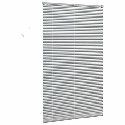 Żaluzje weneckie Srebrny 175 x 100 cm Aluminium