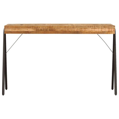 vidaXL Biurko z litego drewna mango, 118 x 50 x 75 cm