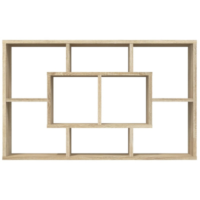 Półka ścienna, dąb sonoma, 85x16x52,5 cm