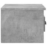 vidaXL Wisząca szafka nocna, szarość betonu, 41,5x36x28 cm