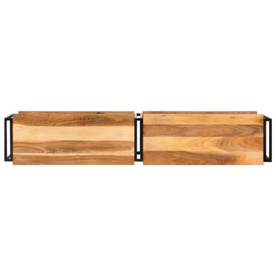 vidaXL Szafka pod TV, 160x30x40 cm, lite drewno akacjowe