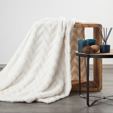 Koc Jodła kremowy 200x220