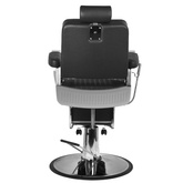Gabbiano fotel barberski Royal czarny  112371
