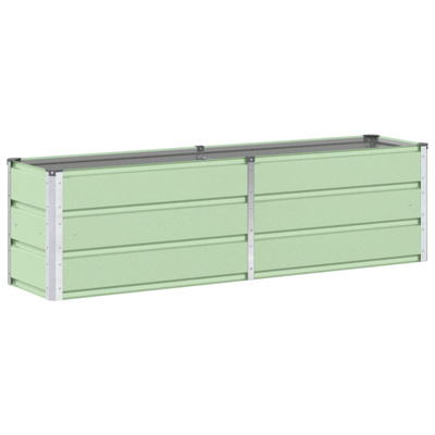 Donica Zielony 160 x 40 x 45 cm Stal