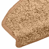 Samoprzylepne maty na schody 15 pcs Beżowy 80 x 24,5 x 3,5 cm