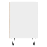 vidaXL Szafka pod TV, biała, 100x35x55 cm, materiał drewnopochodny wariant 4