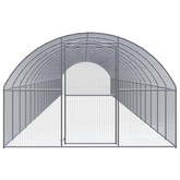 Klatka zewnętrzna dla kurcząt, 3x20x2 m, stal galwanizowana