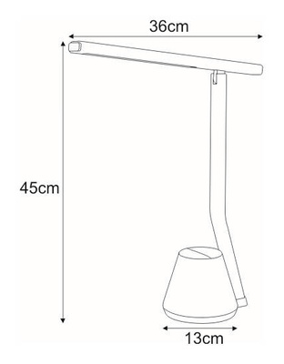Lampka biurkowa K-BL1066 biała z serii KIKI KAJA