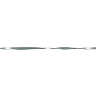vidaXL Choinka z lampek, na maszt, 1534 zimne białe LED, 500 cm